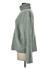 H&M Solid Green Turtleneck Sweater Size M - photo 5