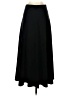 Lands' End Solid Black Formal Skirt Size 4 - photo 2