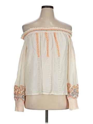 Vineet Bahl 3/4 Sleeve Blouse (view 1)