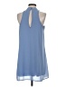 Miami 100% Polyester Solid Blue Casual Dress Size S - photo 2