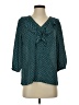 Liz Claiborne Teal 3/4 Sleeve Blouse Size S - photo 1