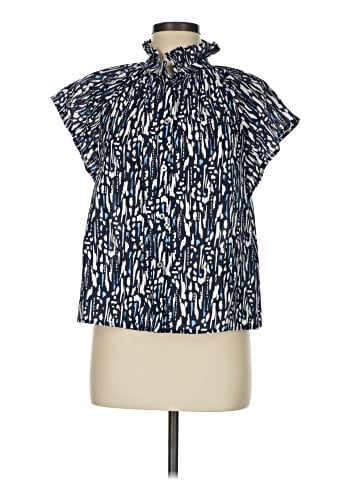 Pinch Short Sleeve Blouse (view 1)