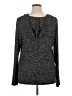 Aeropostale Metallic Gray Pullover Sweater Size XL - photo 2
