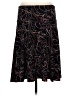 Apt. 9 Paisley Black Casual Skirt Size M (petite) - photo 2