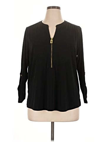 MICHAEL Michael Kors Long Sleeve Blouse (view 1)