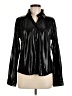 ee:some Metallic Black Long Sleeve Blouse Size M - photo 1
