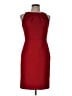 Talbots Solid Burgundy Cocktail Dress Size 6 Petite - photo 1
