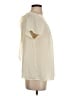 Pim + Larkin 100% Polyester Ivory Short Sleeve Blouse Size S - photo 4