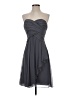 David's Bridal 100% Polyester Gray Cocktail Dress Size 4 - photo 1
