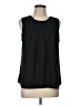 Daniel Rainn 100% Polyester Black Sleeveless Blouse Size L - photo 1