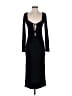 Bershka Black Casual Dress Size S - photo 1