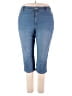 Gloria Vanderbilt Color Block Blue Jeans Size 18 - photo 1