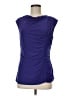 Laundry by Shelli Segal Purple Sleeveless Blouse Size M - photo 1