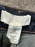 H&M 100% Baumwolle Color Block Blue Jeans Size 8 - photo 7
