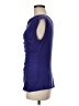 Laundry by Shelli Segal Purple Sleeveless Blouse Size M - photo 5