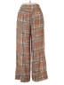 PatBO Plaid Brown Casual Pants Size 2 - photo 2
