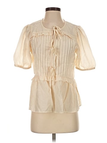 Laura Ashley Short Sleeve Blouse (view 1)
