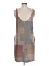 Cato Graphic Brown Casual Dress Size L - photo 2