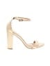 Lulus Gold Sandals Size 7 - photo 1