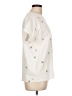 Grey State 100% Cotton Ivory Short Sleeve Blouse Size Lg (3) - photo 4