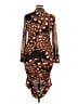 FARM Rio Animal Print Brown Cocktail Dress Size XL - photo 2