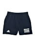 Adidas 100% Polyester Solid Blue Athletic Shorts Size 9 - 10 - photo 1