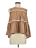 Wishlist Brown 3/4 Sleeve Blouse Size M - photo 1