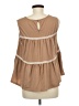 Wishlist Brown 3/4 Sleeve Blouse Size M - photo 2