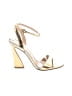 Gianvito Rossi Gold Sandals Size EU 36 1/2 - photo 1