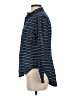 Jachs Girlfriend 100% Baumwolle Print Blue Long Sleeve Button-Down Shirt Size S - photo 5