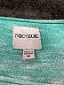 Nic + Zoe Print Teal Pullover Sweater Size M - photo 7
