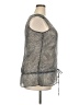 Xhilaration 100% Polyester Silver Sleeveless Blouse Size XXL - photo 4