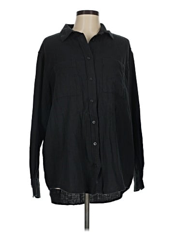 Gap Long Sleeve Button-Down Shirt (view 1)