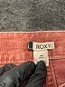 Roxy 100% Cotton Orange Denim Skirt Size L - photo 4