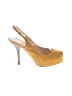 Giuseppe Zanotti Color Block Yellow Heels Size EU 36 1/2 - photo 1