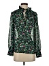 J.Crew Green Long Sleeve Blouse Size XS - photo 1
