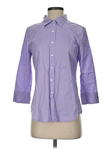 Haberdashery for J.Crew 3/4 Sleeve Button-Down Shirt (view 1)