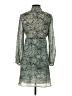 Maje 100% Polyester Paisley Teal Casual Dress Size EU (FR) 36 / US 4 - photo 2