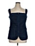 Pilcro Blue Sleeveless Top Size XL - photo 1