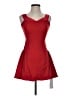 Assorted Brands Solid Red Cocktail Dress Size S - photo 1