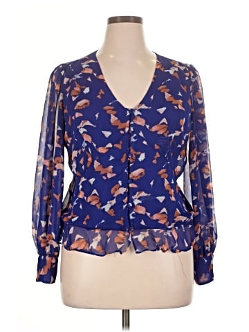 Nine West Long Sleeve Blouse (view 1)