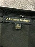 Always Indigo Black Short Sleeve Top Size M - photo 7