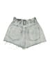 Zara Blue Denim Shorts Size 6 - photo 2