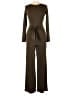 Missguided Brown Green Jumpsuit Size 6 - photo 1