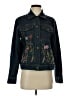 Kate Landry Floral Blue Denim Jacket Size S - photo 1