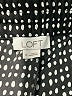 Ann Taylor LOFT 100% Polyester Houndstooth Black Casual Pants Size M - photo 7