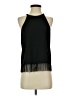 Parker 100% Polyester Black Sleeveless Blouse Size XS - photo 1