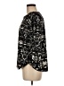 J.Crew 100% Polyester Black 3/4 Sleeve Top Size 6 - photo 5