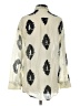 MNG Print Ivory Long Sleeve Blouse Size 4 - photo 2