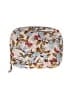 Vera Bradley 100% Cotton Tan Ivory Makeup Bag One size - photo 1